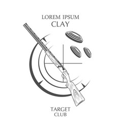 Vintage Clay Target And Gun Club Labels