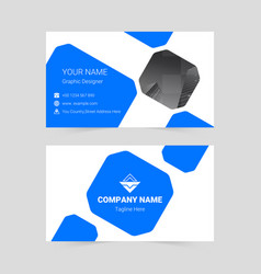 Blue Simple Business Card Template