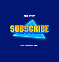 Subscribe Editable Text