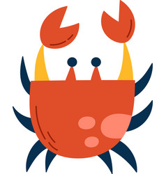 Crab Cartoon Doodle