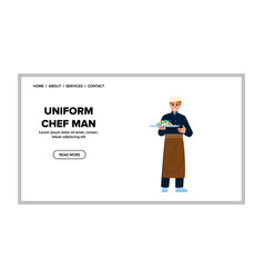 Food Uniform Chef Man