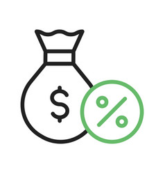 Interest Rate Icon Image