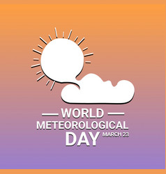 World Meteorological Day