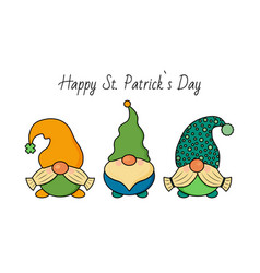 3 St Patrick S Day Irish Gnomes Leprechauns