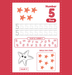 Activity Worksheet For Preschool Kids Educational