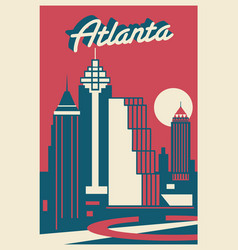 Atlanta Georgia Postcard