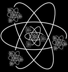 Infinite Structure Gray Matter Atom