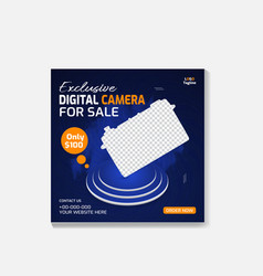 Digital Camera Business Promotion Template