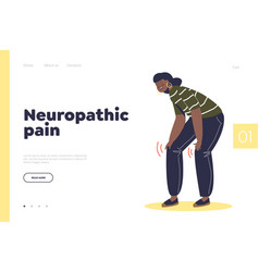 Neuropathic Pain Concept Of Landing Page