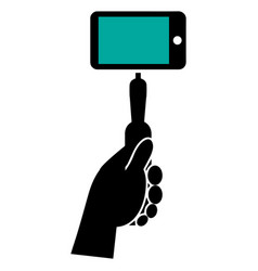 Selfie Stick Icon Symbol Design