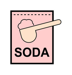 Baking Soda Ingredient Icon Cook Food Design