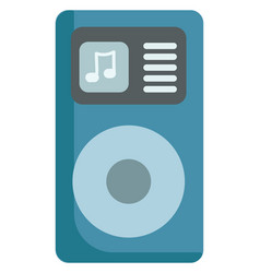 Blue Ipod Music Player Or Color