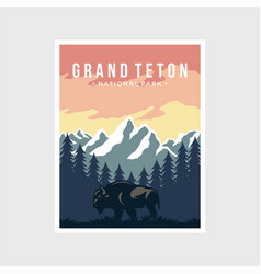 Grand Teton National Park Poster