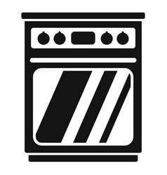 Kitchen Oven Icon Simple Interior Room