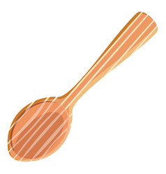 Kitchen Wooden Spoon On A White Background