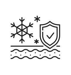 Skincare Winter Protection Icon For Face Skin