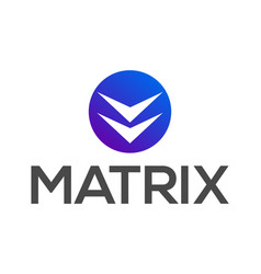 Matrix Logo Unit Dummy Company Name Logo