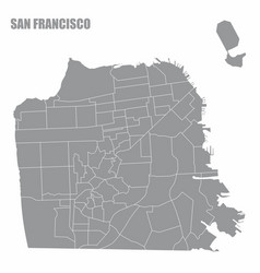 San Francisco City Administrative Map