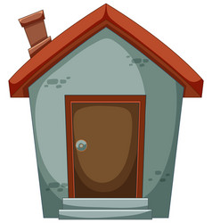 Simple Cartoon Of A Small House