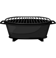 Picnic Barbecue Grill Cartoon