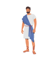 Roman Man In Historical Costume Male Character