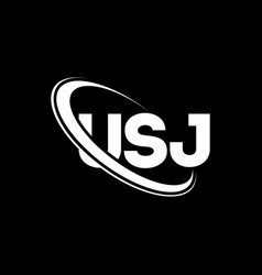 Usj Logo Letter Letter Logo Design