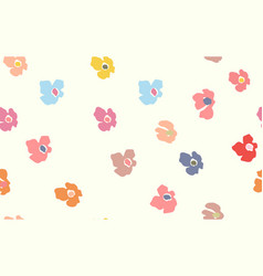 Seamless Floral Pattern Based On Traditional Folk