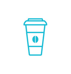 Cafee To Go Icon From Blue Set