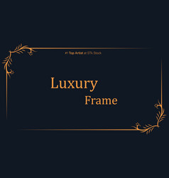 Luxury Border Frame Background Image