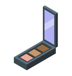 Eyebrow Makeup Icon Isometric Eye Brow