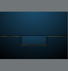 Dark Blue And Golden Abstract Corporate Material