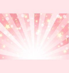 Pink Comic Background Cartoon Pop Art Burst Rays