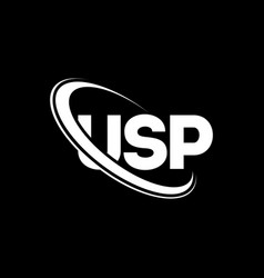 Usp Logo Letter Letter Logo Design