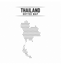 Dotted Map Of Thailand