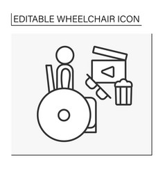 Rehabilitation Line Icon