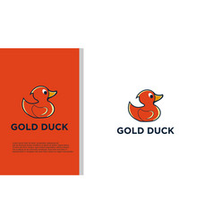 Logo Graphic Of Rubber Duck