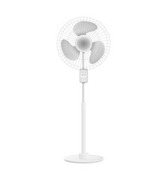 Modern Electric Fan Realistic Indoor Climate