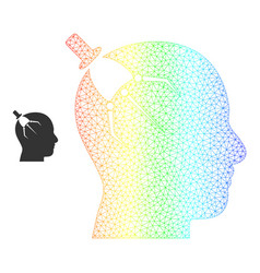 Spectral Net Gradient Brain Intruder Icon