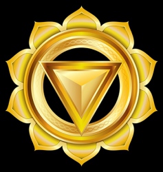 Hindu Chakra Manipura Medallion