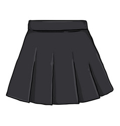 Cartoon Women Short Skirt