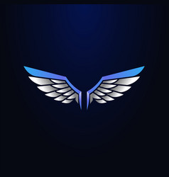 Falcon Wings Logo Template Icon Logo Design