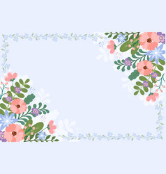 Cute Background With Floral Details