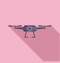 Drone Control Vehicle Icon Flat Ai Robot