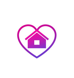 Home And Heart Logo Design