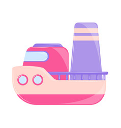 Plastic Boat Toy Icon