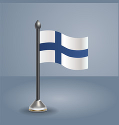 State Table Flag Of Finland