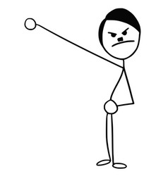 Stickman Cartoon Of Adolf Hitler Caricature