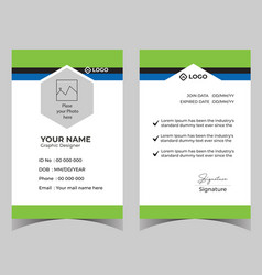 Corporate Id Card Templates