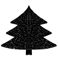 Simple Stylized Christmas Tree Scandinavian