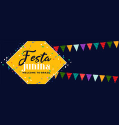 Festa Junina Fun Carnival Banner Design